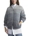Lafayette 148 New York Reversible Knit Linen-blend Bomber Jacket