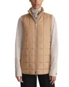 Lafayette 148 Plus-size Recycled Poly Quilted Reversible Puffer Vest
