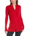 Lafayette 148 New York Ribbed Silk-blend Cardigan