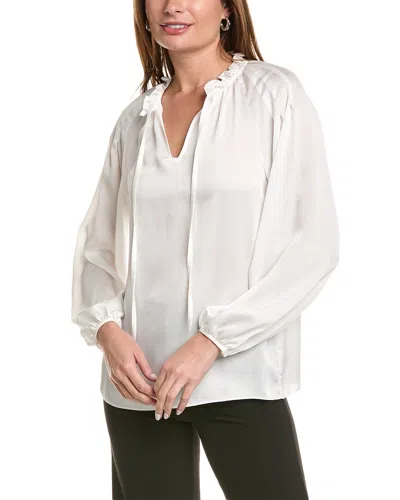 Lafayette 148 New York Romi Blouse In White