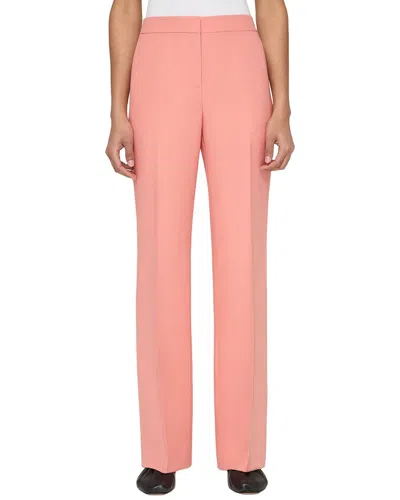 Lafayette 148 New York Plus Saint Marks Wool-blend Flared Pant In Pink