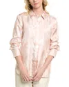Lafayette 148 New York Scottie Silk Blouse