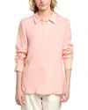 Lafayette 148 Wright Shirt In Pink