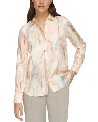 LAFAYETTE 148 LAFAYETTE 148 NEW YORK SCOTTIE SILK BLOUSE