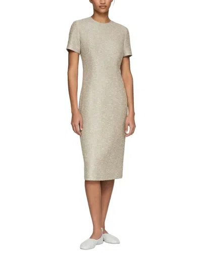 Lafayette 148 New York Sheath Dress In Gray