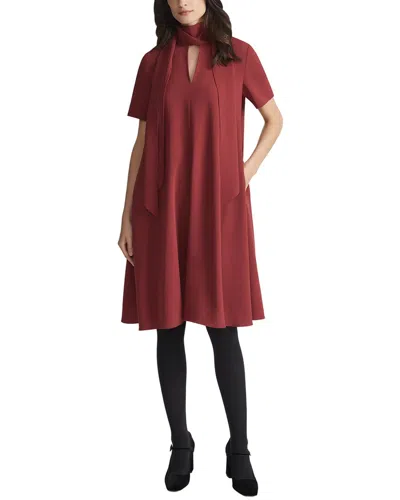 Lafayette 148 New York Shift Dress In Brown