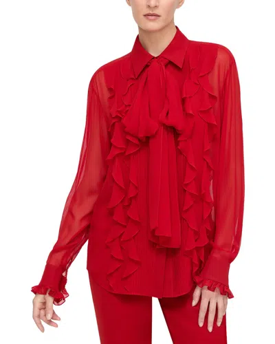 Lafayette 148 New York Silk Blouse