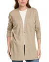 Lafayette 148 New York Single Button Cashmere-blend Cardigan