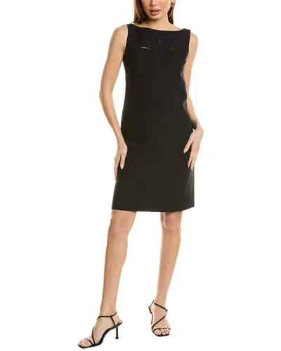 Lafayette 148 New York Sleeveless Cutout Sheath Dress In Black