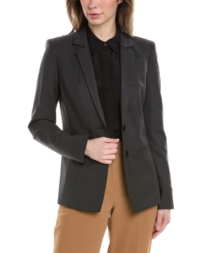 Lafayette 148 New York Sloane Wool-blend Jacket In Black