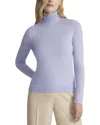 Lafayette 148 Petite Fine Gauge Cashmere Stand Collar Sweater
