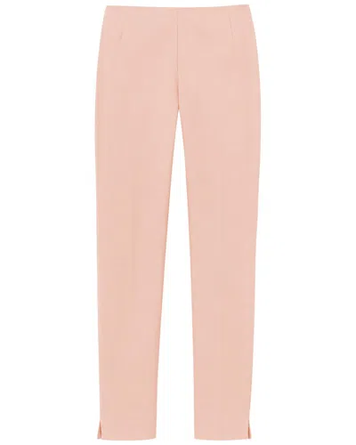 Lafayette 148 Plus-size Stretch Twill Stanton Pant In Blush Peach
