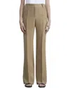 Lafayette 148 New York Sullivan Linen Pant In Brown