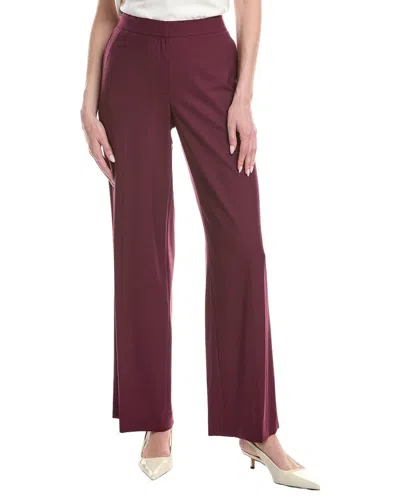 Lafayette 148 New York Sullivan Pant In Burgundy