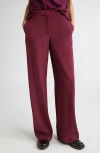 Lafayette 148 New York Sullivan Silk Stretch Crepe De Chine Pants