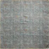 Lafayette 148 New York Textile Print Silk Twill Square Scarf In Gray
