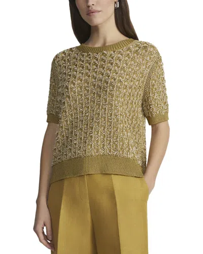Lafayette 148 New York Textured Stitch Silk-blend Sweater