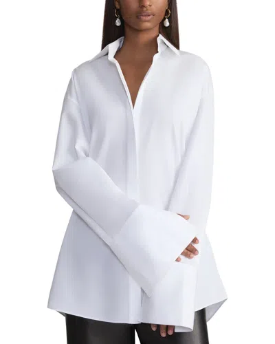 Lafayette 148 New York The Portrait Shirt In White
