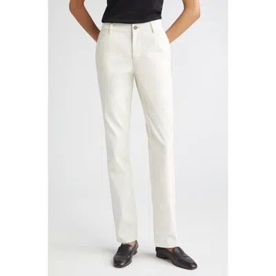Lafayette 148 New York Thompson Waxed Denim Slim Leg Jeans
