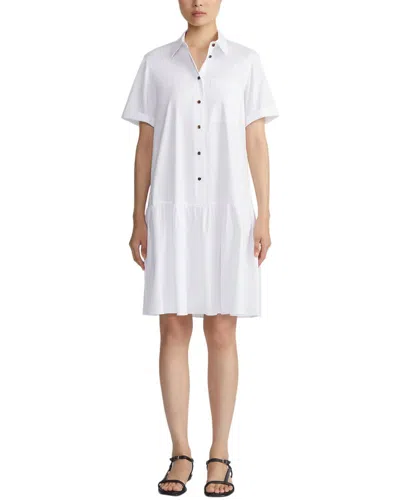 Lafayette 148 New York Troy Dress In White