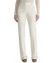 Lafayette 148 New York Gates Linen Blend Reed Cloth Straight Leg Pants