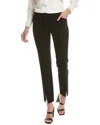 Lafayette 148 Manhattan Wool-blend Slim Pant In Black