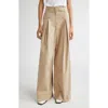 Lafayette 148 New York Warren Inverted Pleat Wide Leg Pants