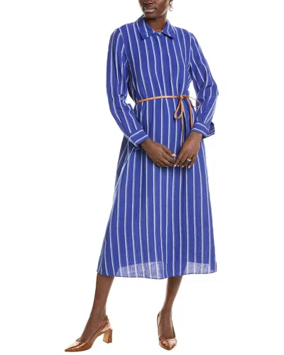 Lafayette 148 New York Waylon Dress In Blue