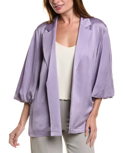 Lafayette 148 New York Wexler Jacket In Purple