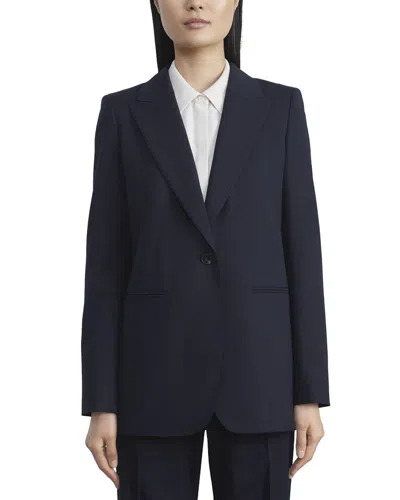 Lafayette 148 New York Whitney Wool-blend Jacket In Black