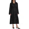 Lafayette 148 Wrap-front Textured Jacquard Jacket In Black