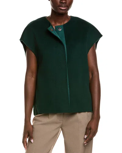 Lafayette 148 New York Wool & Cashmere-blend Jacket In Green