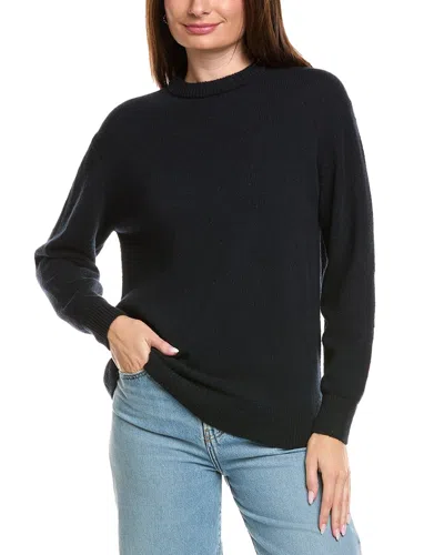 Lafayette 148 New York Wool & Cashmere-blend Sweater In Black