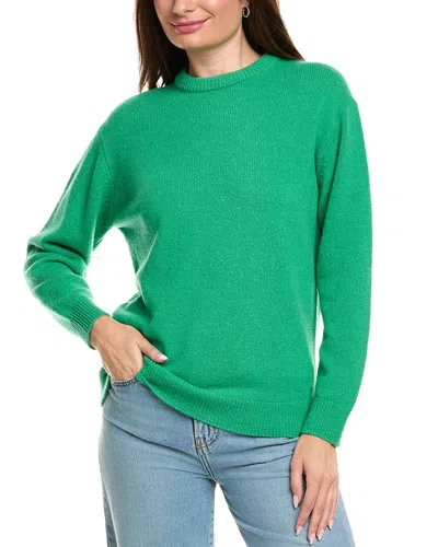 Lafayette 148 New York Wool & Cashmere-blend Sweater In Green