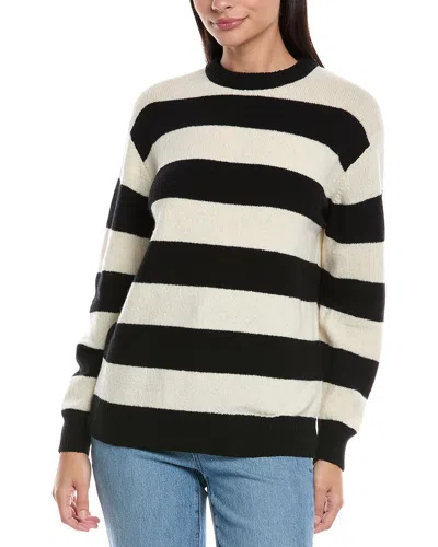 Lafayette 148 Wool & Cashmere-blend Sweater In Black