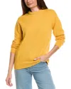 Lafayette 148 New York Wool & Cashmere-blend Sweater In Yellow