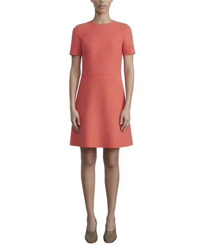 Lafayette 148 New York Wool & Silk-blend Dress In Pink