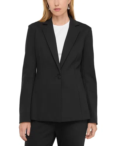 Lafayette 148 Notch Lapel Blazer In Black