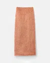 Lafayette 148 Ny Fringe Jacquard Maxi Pencil Skirt
