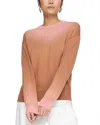 Lafayette 148 Ombre Crewneck Sweater