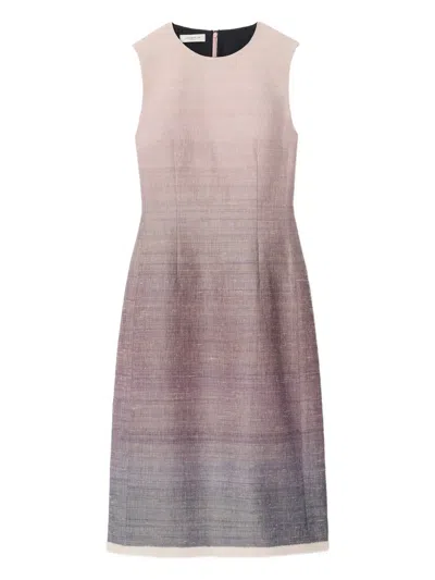 LAFAYETTE 148 OMBRÉ SHEATH MIDI DRESS