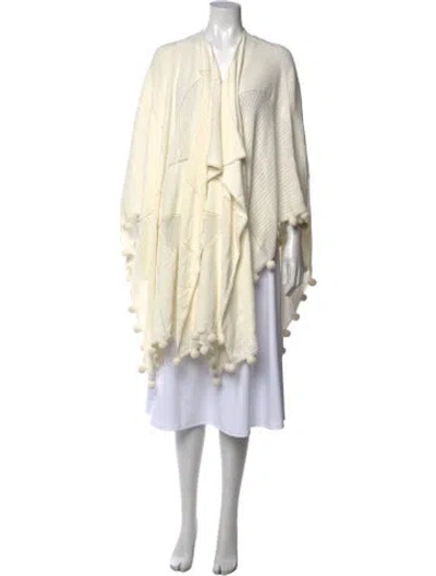 Pre-owned Lafayette 148 Open Front Sweater W/ Tags In Neutral