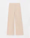 Lafayette 148 Organic Linen Columbus Cropped Pant In Natural Melange