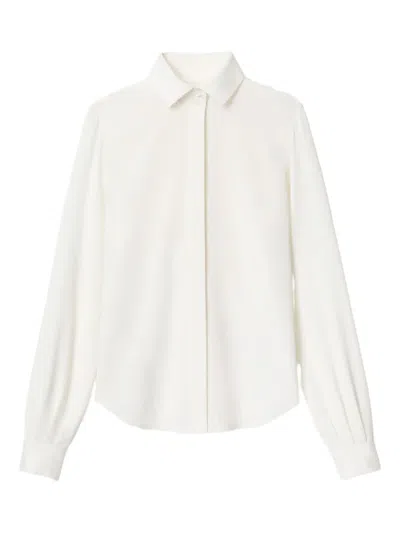 LAFAYETTE 148 ORGANIC SILK BLEND BLOUSE
