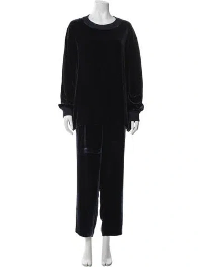 Pre-owned Lafayette 148 Pant Set In Black