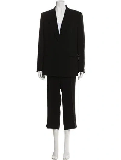 Pre-owned Lafayette 148 Pantsuit In Black