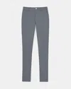 Lafayette 148 Petite Acclaimed Stretch Mercer Pant In Shale