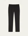 Lafayette 148 Responsible Wool Double Face Barrow Pant In Black