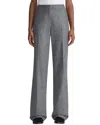 Lafayette 148 Petite Gates Wool-blend Pant In Gray