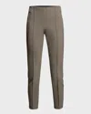 Lafayette 148 Gramercy Acclaimed-stretch Pants In Nougat